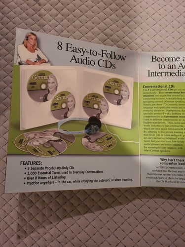 Instant Immersion German 8 Audio CD Deluxe Edition Language Learning Course - Picture 5 of 7