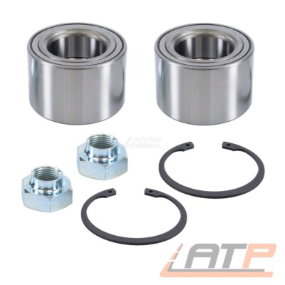 2x RADLAGER SATZ RADLAGERSATZ VORNE FÜR OPEL AGILA A 1.0+1.2 BJ 00-07
