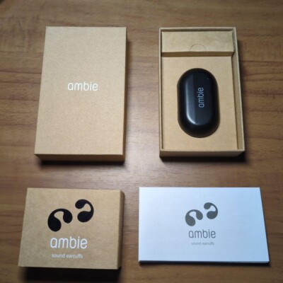 ambie sound earcuffs AM-TW01 BLACK Earphones that do not
