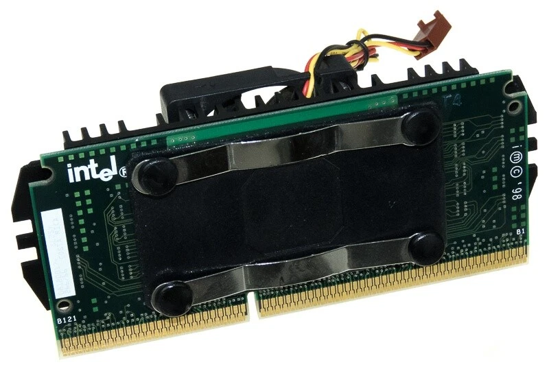 Cpu Intel Celeron SL2SY 266MHz Slot1 + Cooler - Image 2 of 2