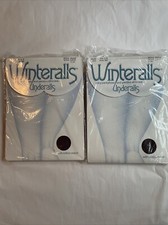 Lot Of 2 1979 Winteralls Underalls Hanes Pantyhose Wine Brief Size A/B Style 380