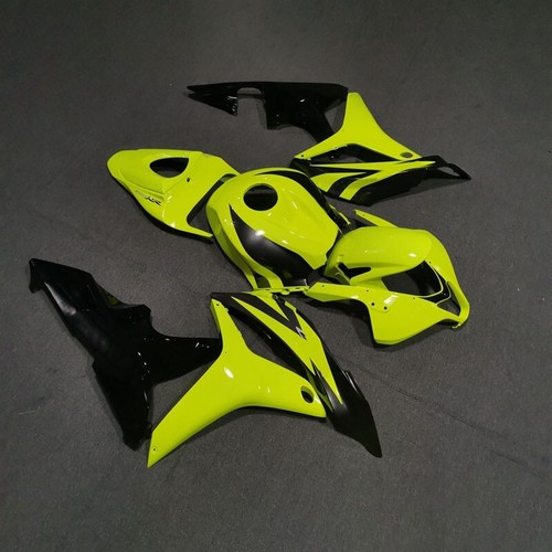 Yellow Black Fairing Kit for Honda CBR600RR 2007 2008 ABS Injection Bodywork Set - Picture 2 of 3