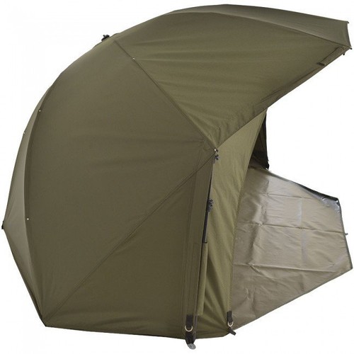 Aqua Fast & Light Brolly MK2 Green - Carp Fishing Camping Outdoor Shelter Bivvy - Picture 2 of 3