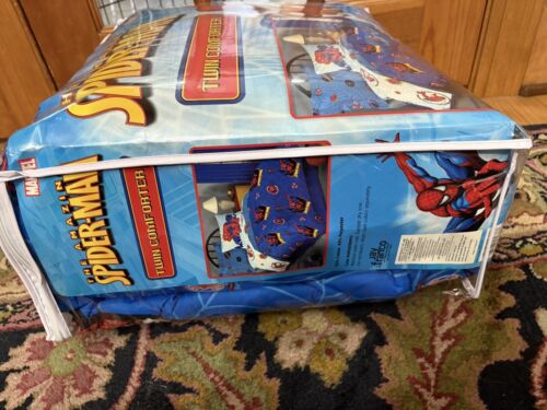 Vintage 2006 Marvel Spider-Man Twin Comforter Set JAY FRANCO POLYESTER - Picture 9 of 9