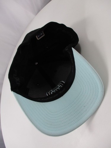 Travis Matthew Hat Cap Flex Fit Stretch Small Medium Black Blue Yupoong Golf Men - Picture 10 of 14