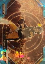 2023 Panini Prizm Fireworks#9 Kenny Pickett - Pittsburgh Steelers Blue Ice