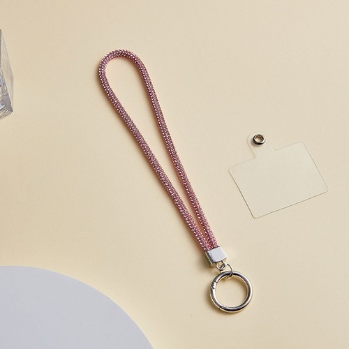 Bling Keychain Rhinestone Phone Lanyard Wrist Strap Hanging Cord Anti-lost Ropes - Picture 14 of 19