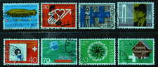 Switzerland 1975/9  8 stamps Used cat £6