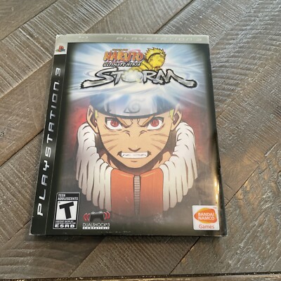 Jeu PS3 Naruto: Ultimate Ninja Storm 1 - Édition Steelbook Avec Bande Originale (OST)