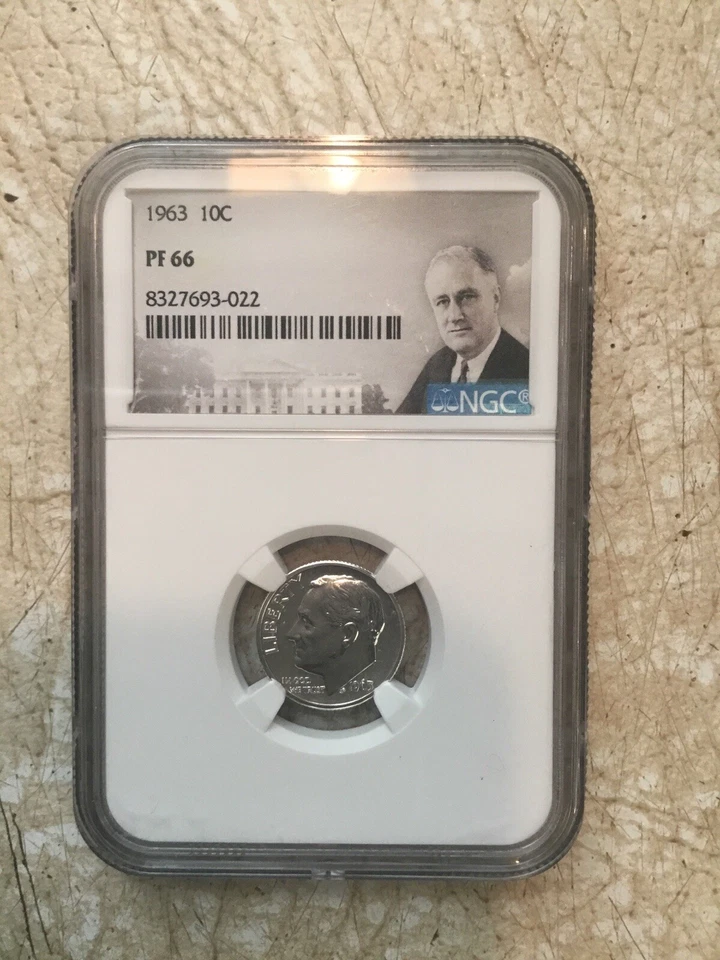 PF66 SILVER 1963 10c NGC Special Label MINT PROOF SET 2003 1/4 Pound Coin Lot - Image 2 of 4