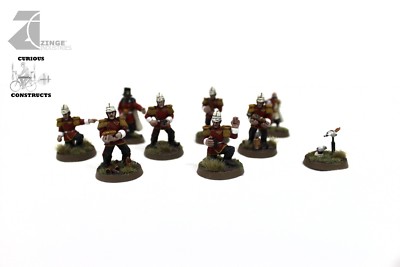 Zinge Industries Colonial Artillery Crew 6 Man Albanus Zinge & Pigeoneer S-CAC04