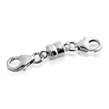 Azaggi Magnetic with two 5mm Lobster Claw Clasps 925 Sterling Silver M0685S
