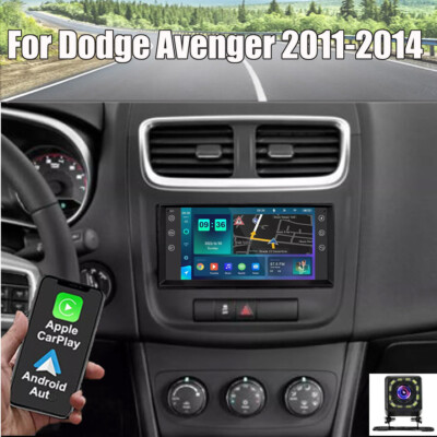For Dodge Avenger 2011-2014 Android 13 Apple Carplay Car Stereo Radio GPS Navi