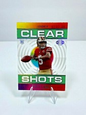 2021 Illusions Clear Shots #CS-18 Trey Lance - San Francisco 49ers - GREEN🔥