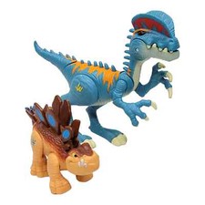 Playskool Heroes Jurassic World Dinosaurs Figures Dilophosaurus Stegosaurus