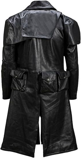 Vegas A7 Men's Duster Coat - A7 Ranger Cowboy Leather Coats - Ranger Costume