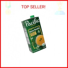 Pacific Foods Organic Unsalted Chicken Bone Broth, 32 oz Carton