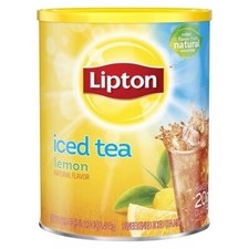 LIPTON LEMON SWEETENED ICED TEA POWDER MIX 50...