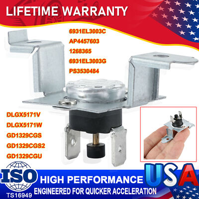#ad WE4M137 For GE Dryer Thermostat Thermal Safety Fuse AP2042565 PS267900 L315 65 $6.99