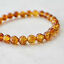 thumbnail 6  - Baltic Amber Bracelet Elastic Size Polished Amber Bracelet Regular Amber Beads