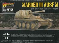 Bolt Action WGB-WM-192 Marder III Ausf M WWII German Tank Destroyer Vehicle