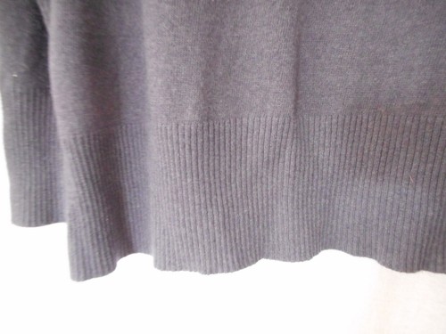 Banana Republic Purple Womens wool/cashmere blend wrap sweater Size M - Picture 6 of 7