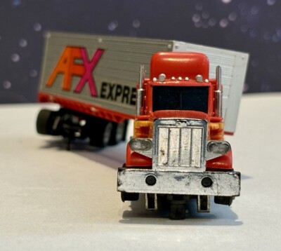 Vintage Aurora Smokey & AFX Express Slot Police Car / Truck Set +