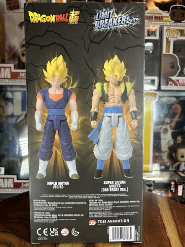 Figura de acción Bandai Dragon Ball Limit Breaker Series: Super Saiyan Gogeta 12" - Imagen 4 de 7