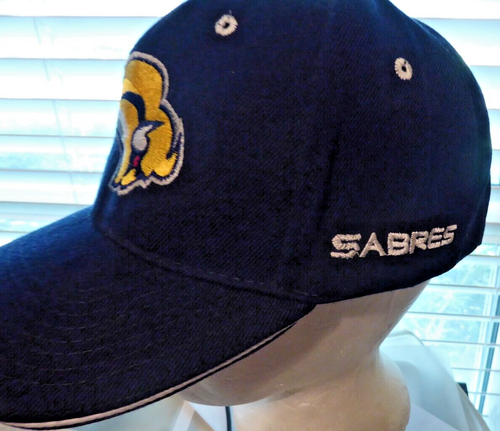 Buffalo Sabers NHL Hockey Team Ball-cap with name and Logo New (wot) - Picture 2 of 4