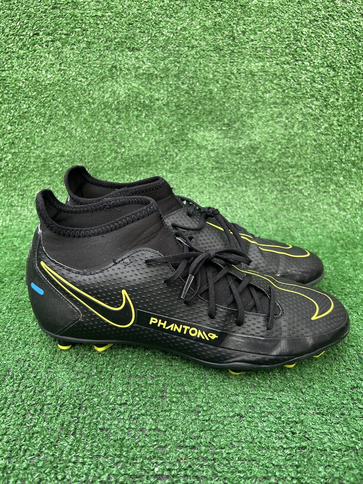 Nike Phantom GT Elite DF FG Black Cyber Soccer Cleats… Gem
