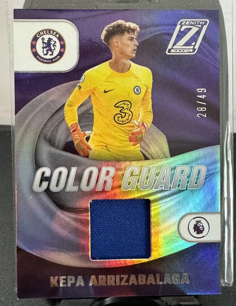 2022-23 Chronicles Zenith Kepa Arrizabalaga Color Guard Jersey - Main Image