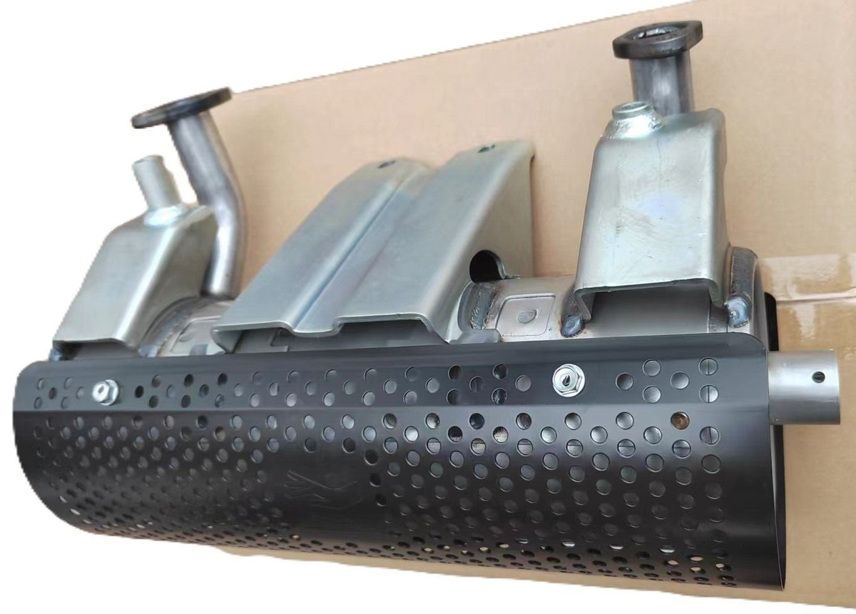 ♪トーフ♪ Fit for Honda GX630 GX690 Muffler Assy Right Exhaust to Oil Filter
