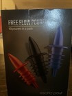 Free-flow Liquor Bottle Speed Pourers, Black, 13 Count