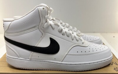 #ad NIKE Court Vision Mid NN Mens Basketball Shoe DN3577 101 Wht Blk NWD free SHIP $44.99