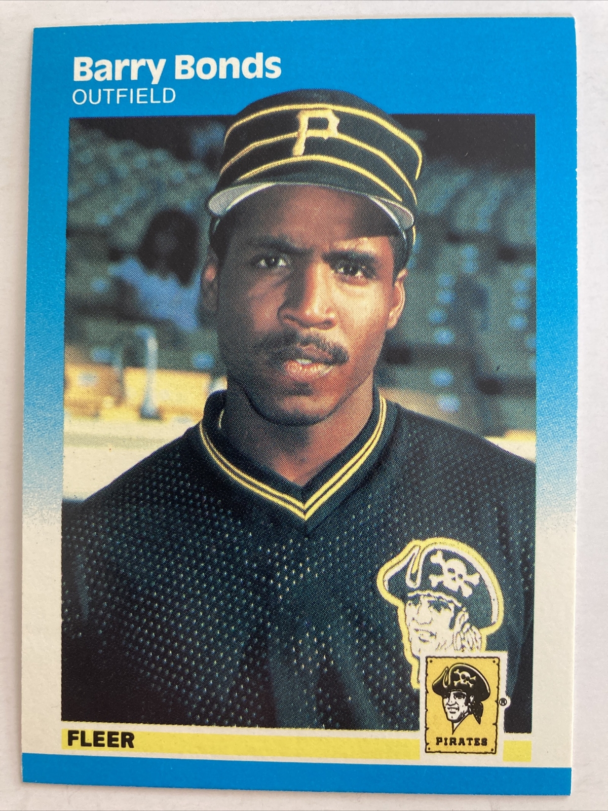 Barry Bonds 1987 Fleer Rookie Card #604 (5081)