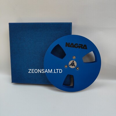 One PCS 5'' Nagra Tape Reel gold Aluminum Reel to Reel Empty Take up Reel