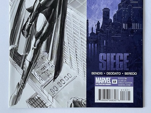 Dark Avengers #13 (Marvel Comics 2009) 2nd Print SENTRY Sketch Variant - Picture 3 of 6