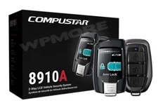 Compustar CS8910-A All-in-One 2WQ9R 2-Way  Security System- No Remote Starter
