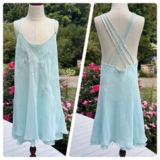 JOSIE NATORI Nightie Nightgown Lace Top Super Soft Multi Color Women Size Small