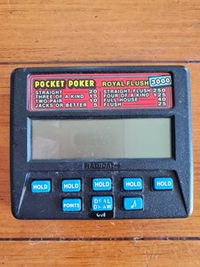 pocket poker handheld game