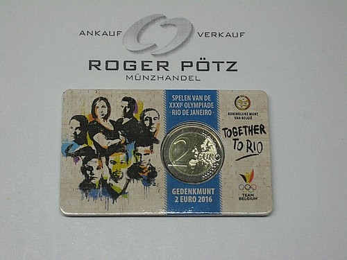 2 Euro Gedenkmünze BELGIEN - wahlweise ab 2005 in st in originaler Coincard - Bild 18 von 30