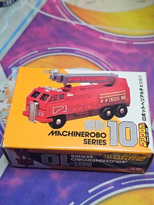 Fire Robo MR-10 BOX ONLY 600 Series Machine Robo Series GoBots JAPAN 1982