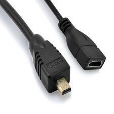 New 6" Micro HDMI Male to HDMI Female Converter Adapter Cable 1080P - USA Seller