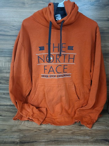 The North Face Orange Hoodie Hooded 