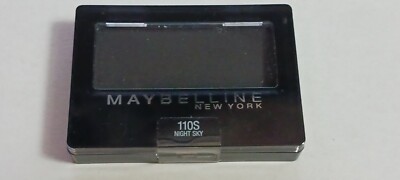 Maybelline New York Expert Wear Single Eyeshadow 110S Night Sky .08 oz