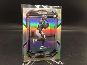 Dameon Pierce 2022 Prizm Negative Variation #322 Florida Texans RC Rookie