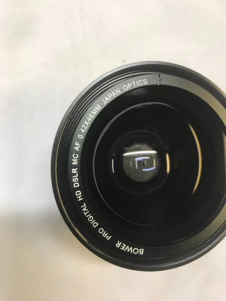 Bower Pro Digital HD DSLR MC AF 0.42x46mm Camera Lens Macro Japan Optics GENUINE - Image 3 of 4