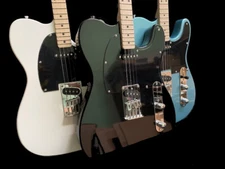 YOU PICK -NEW SOLID TELE-STYLE 4 STRING TENOR ELECTRIC GUITAR W/ GIG BAG