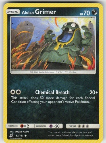 Alolan Grimer 83/181 Team Up