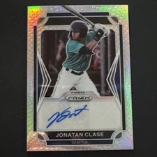 Jonatan Clase Auto RC Holo Silver 2021 Prizm Draft Rookie Seattle Mariners HOT